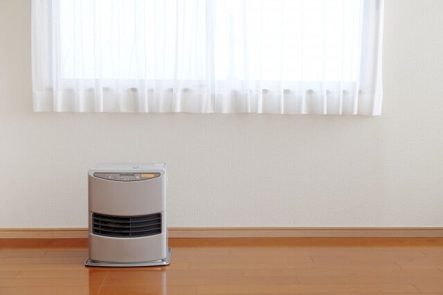 石油ファンヒーターのサイズの選び方